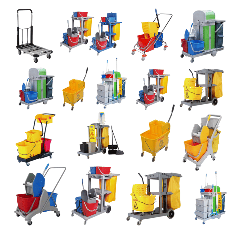 a variety of cleaning products including cleaning products