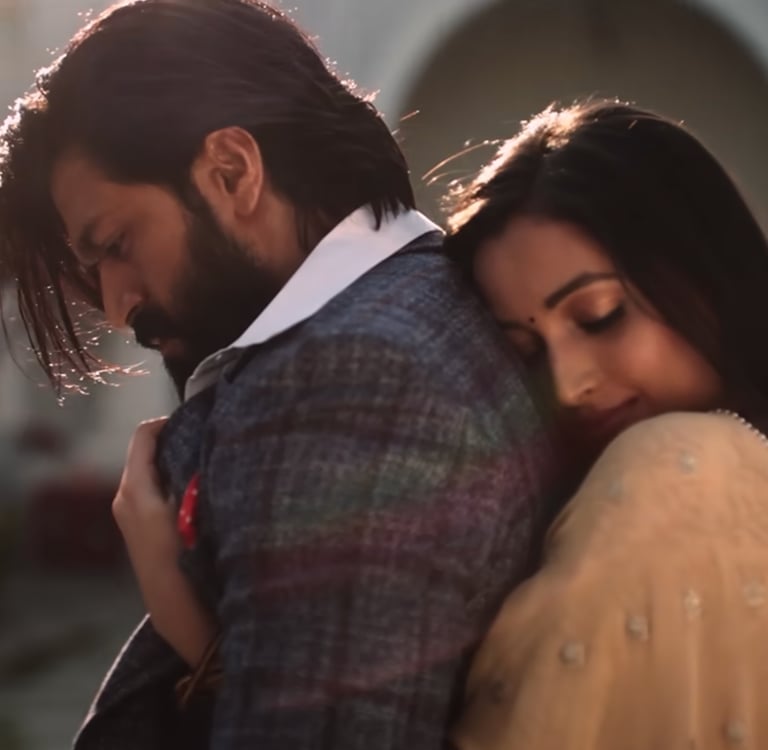 a man and woman in a suit and tie