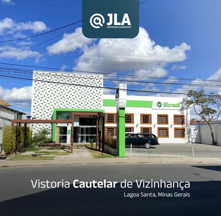 vistoria cautelar de vizinhança feita por nós em lagoa santa