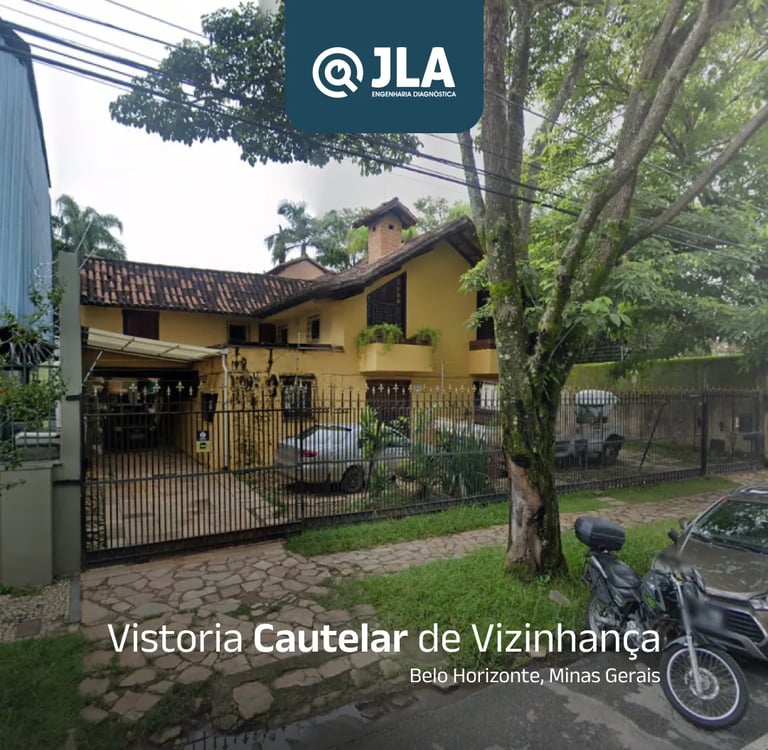 vistoria cautelar de vizinhança feita por nós em belo horizonte