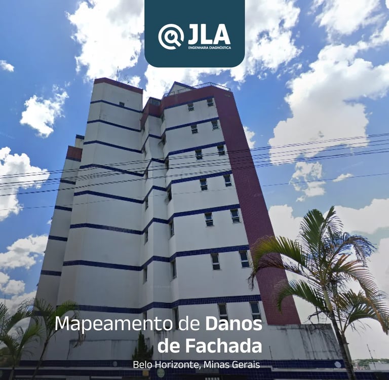 mapeamento de fachada feito por nós em belo horizonte