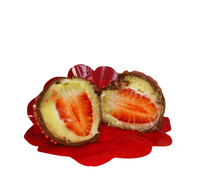 Bombom de morango