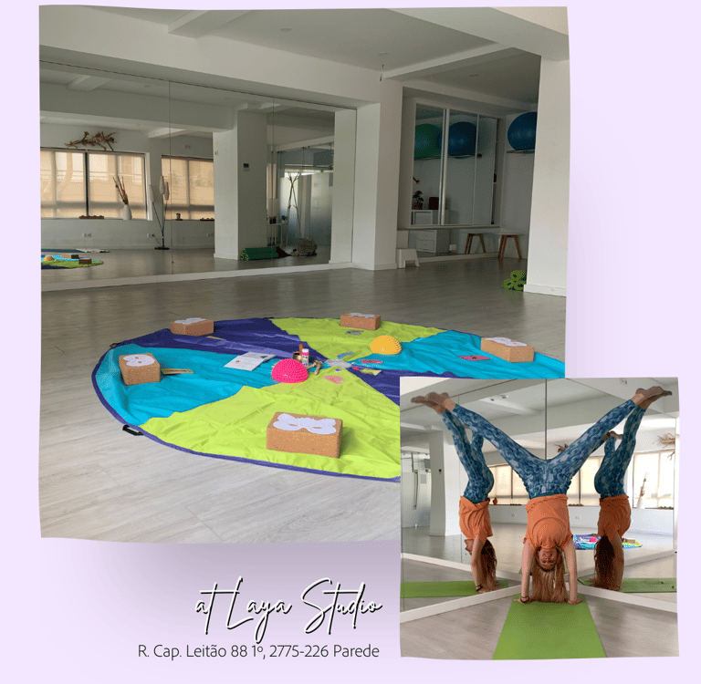 Laya yoga studio in Parede, Portugal.