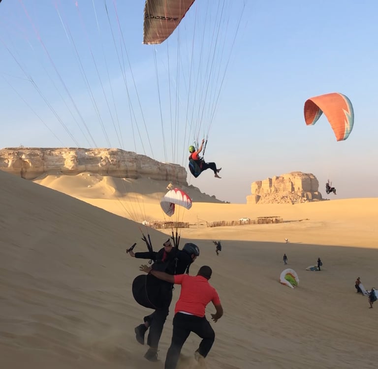 paragliding egypt باراجلايدنج مصر