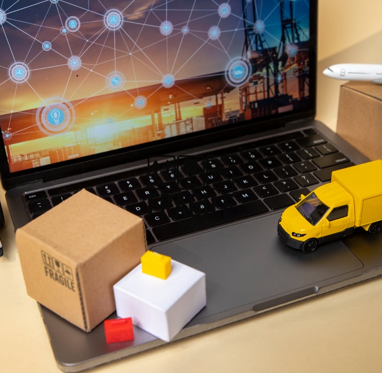 Fleet tracking and warehouse management solutions for efficient logistics operations.
