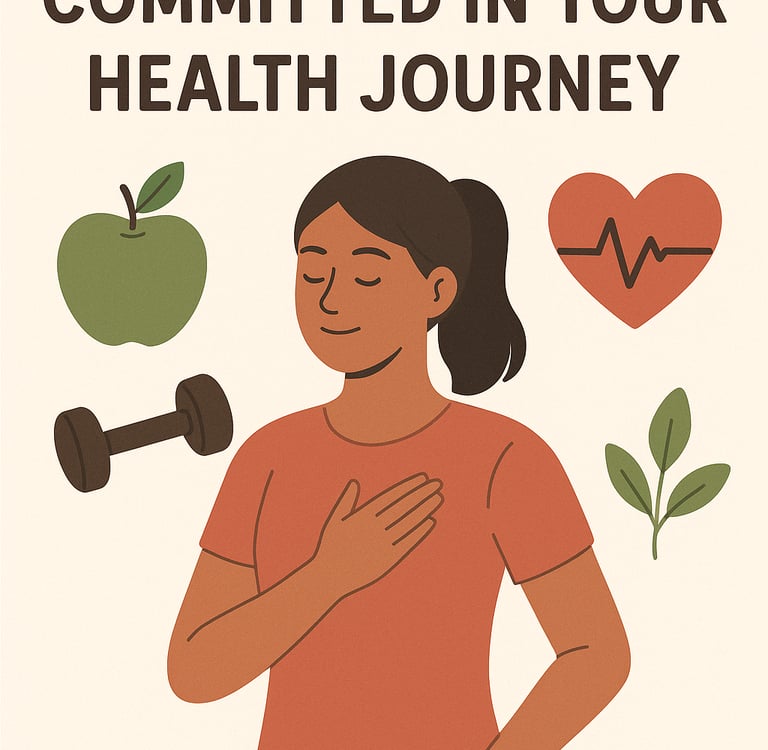 a woman with a heart rate monitor and a healthy diet