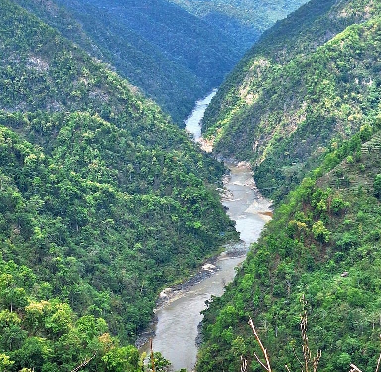 river in surkhet valley