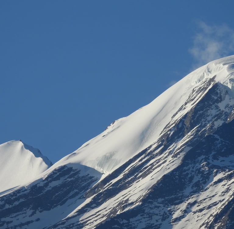 in front of Phoksundo lake - nepali trek