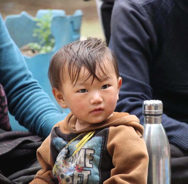 local meet during nepal trekking