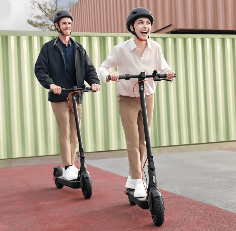 patinete electrico xiaomi 4 pro con dos personas