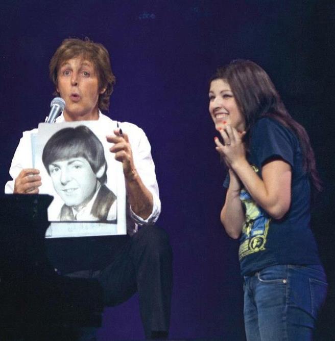 Paul McCartney Christelle Bilodeau
