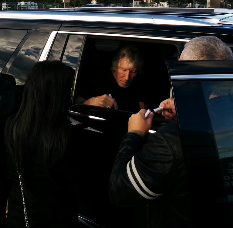 Roger Waters Christelle Bilodeau Pink Floyd