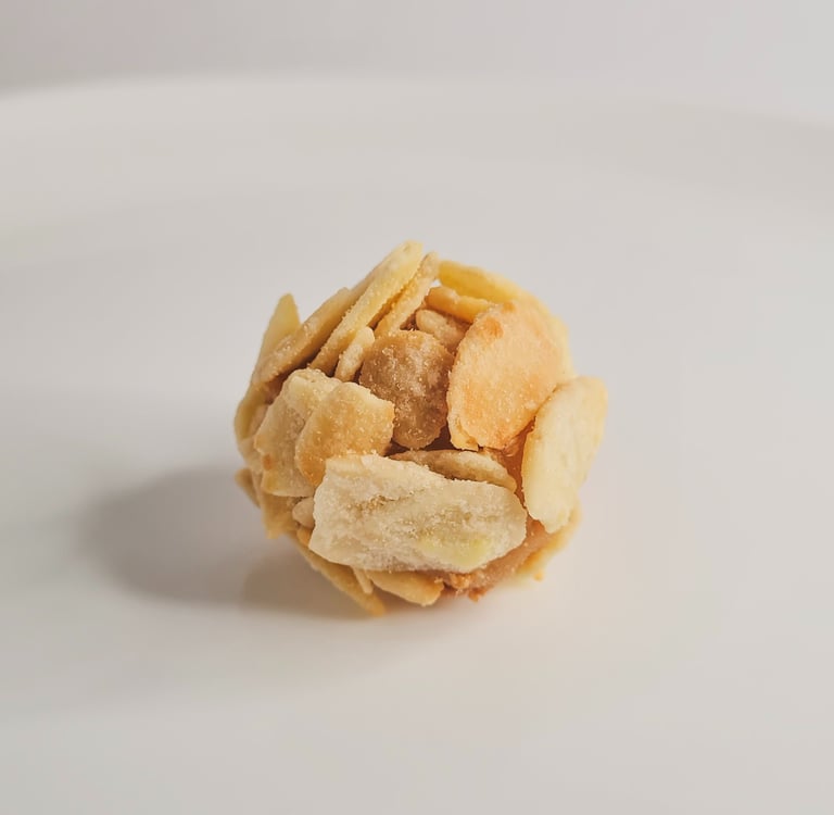 Brigadeiro de Doce de Leite com Amêndoas