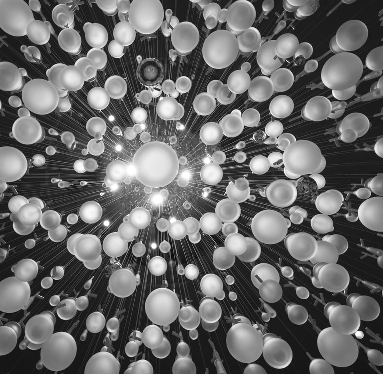 Chandelier in the lobby of the Renaissance Phoenix Downtown Hotel