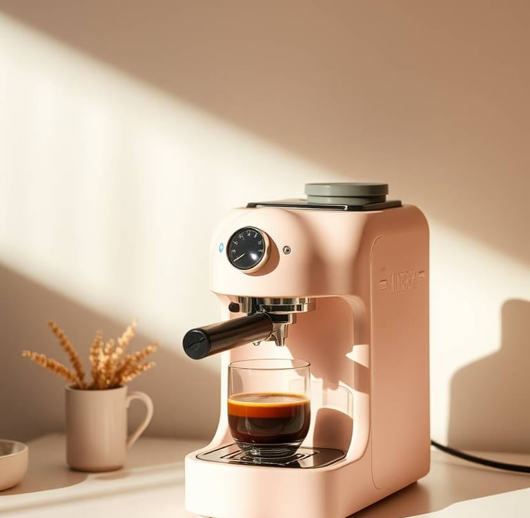 cafetera de diseño hecha con ia