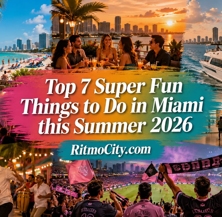 Top 7 Super Fun Things to Do in Miami this Summer 2026