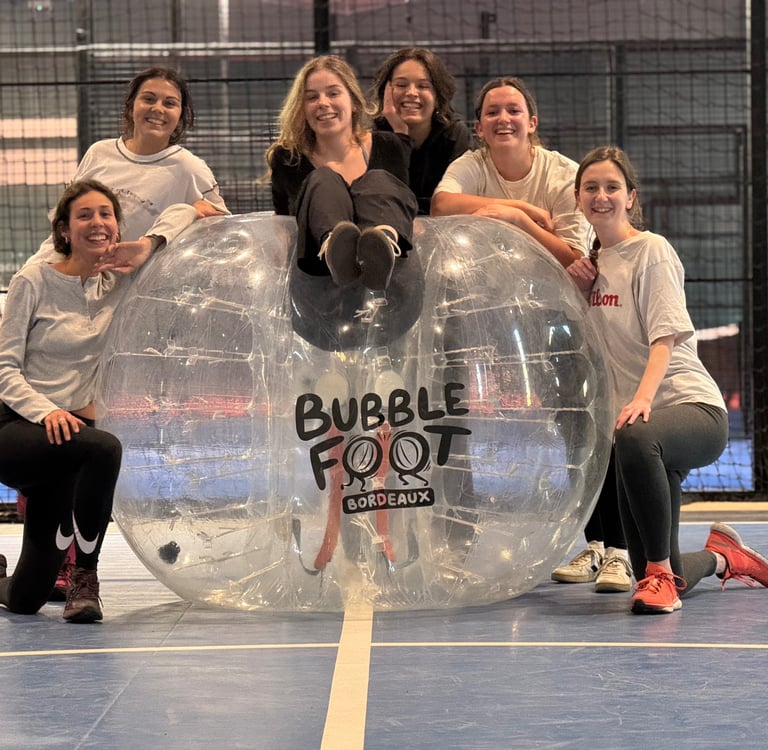 EVJF à Bordeaux avec Bubble foot