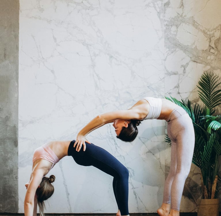 Flexibility classes for open shoulders and backbends