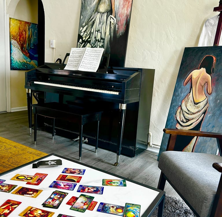 Tarot Readings in Los Angeles in person & online intuitive tarot reader Maya Britan