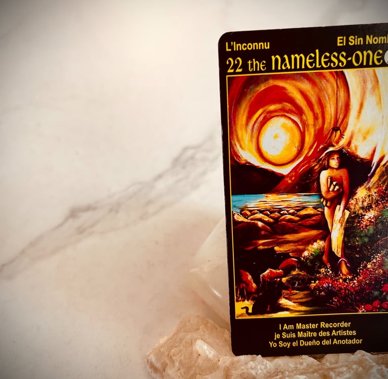 Do Online Tarot Readings Work? What to Expect Tarot card number 22 / 0 The Nameless One or The Fool is potencial and identity