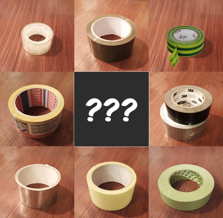 which adhesive tape for which use?