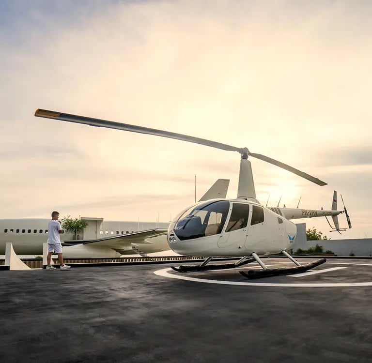 Private jet Bali