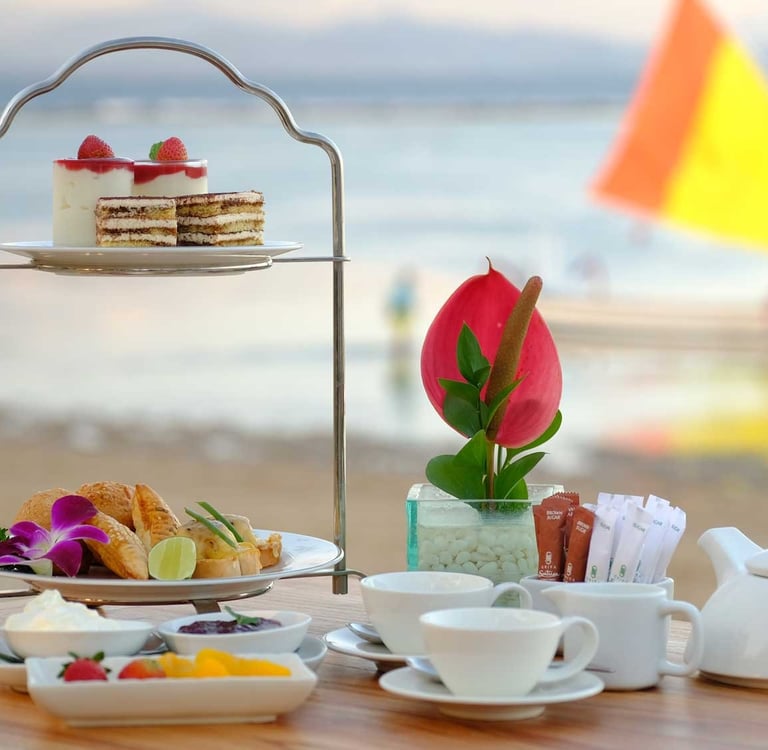 Afternoon Tea with a Balinese Touch
