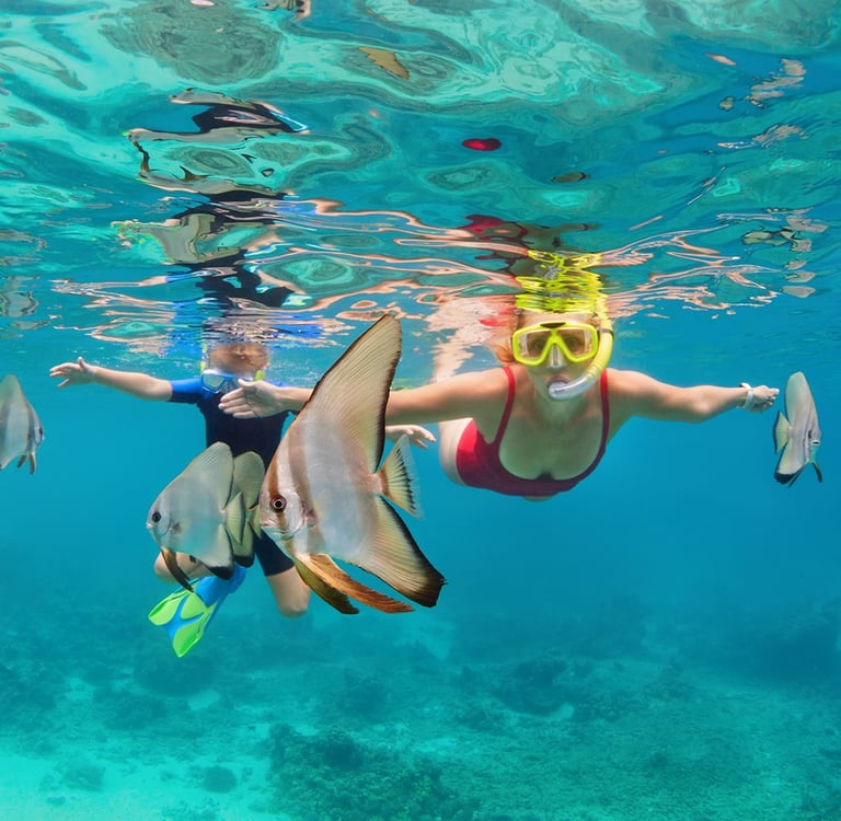 Snorkeling into Nusa Penida