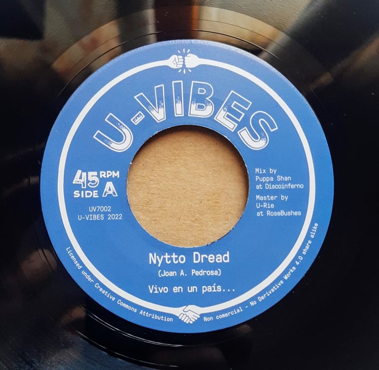 Nytto Dread - Vivo en un país... 2022 Mix 7inch
