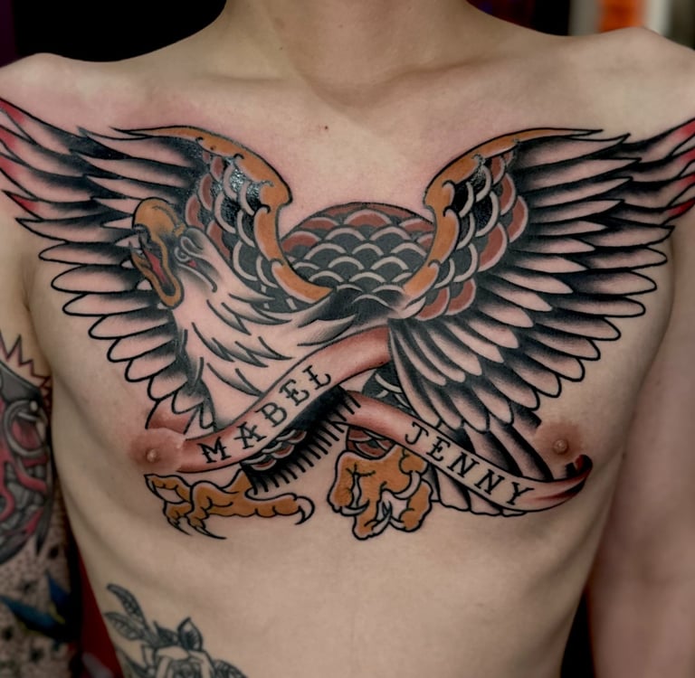 traditional american tattoo americana old school bold skull rose flame nevermoresg aghori.ttt