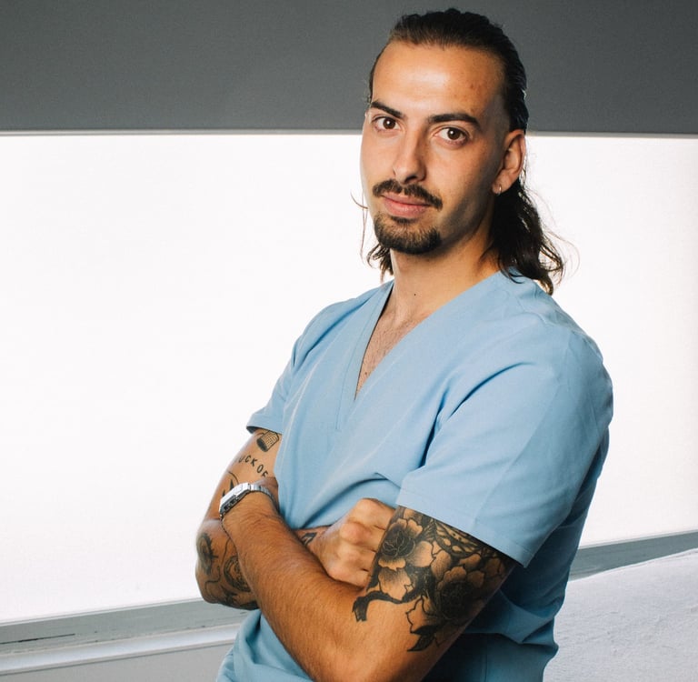 entrenador personal y apoyo terapéutico en centro de fisioterapia en Toledo