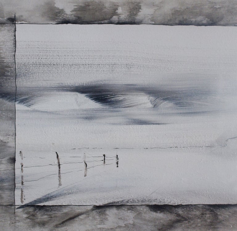 Jaï - Acrylique sur toile - Collection "Les grands Espaces " 2025