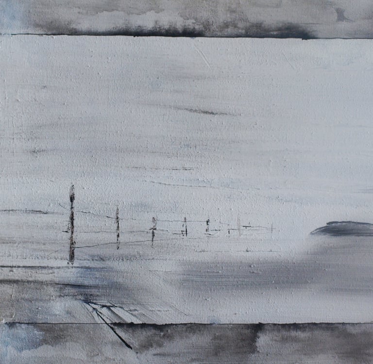 Jaï - Acrylique sur toile - Collection "Les grands Espaces " 2025