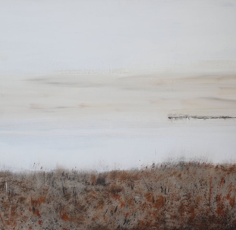 Artiste Jaï - Acrylique sur Toile - Collection "Les grands espaces" numero 2 - 73x60cm 