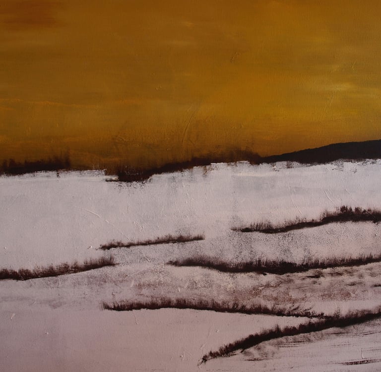 Jaï - Acrylique sur toile "Steppes"- 162x130cm - Collection "Les grands Espaces " 2025