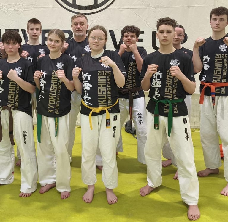 Baltic camp 2026 „Energijos“ klubo sportininkai kovų seminare