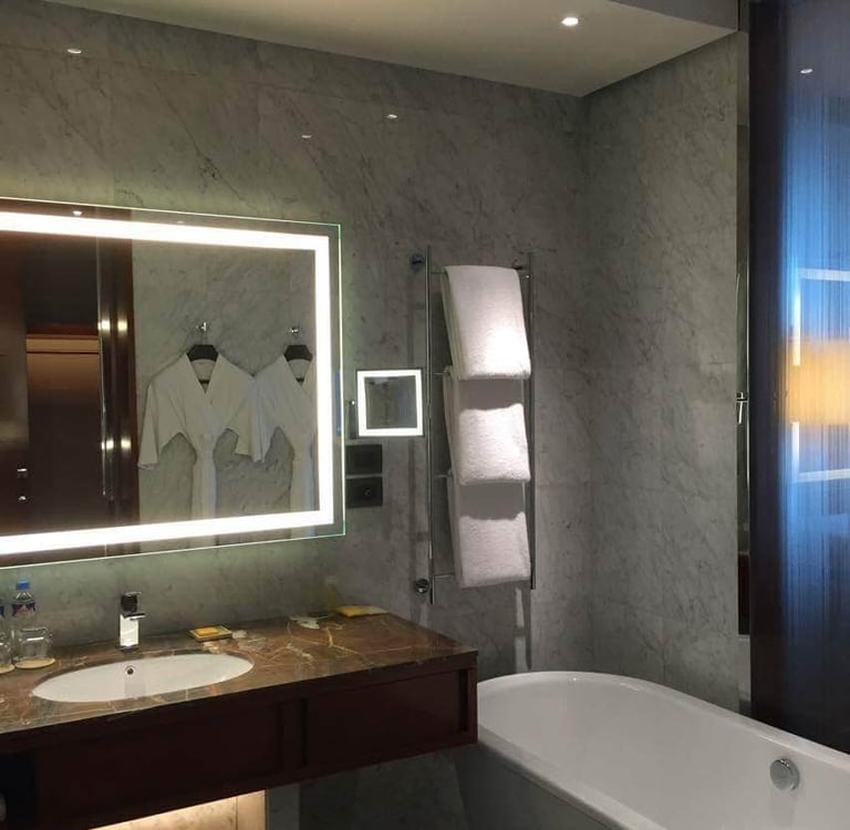 Vertical Space modern bathroom interior design Philippines