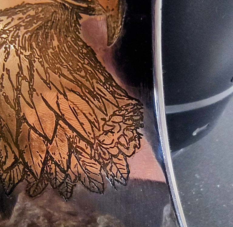 24 k Gold plating 
