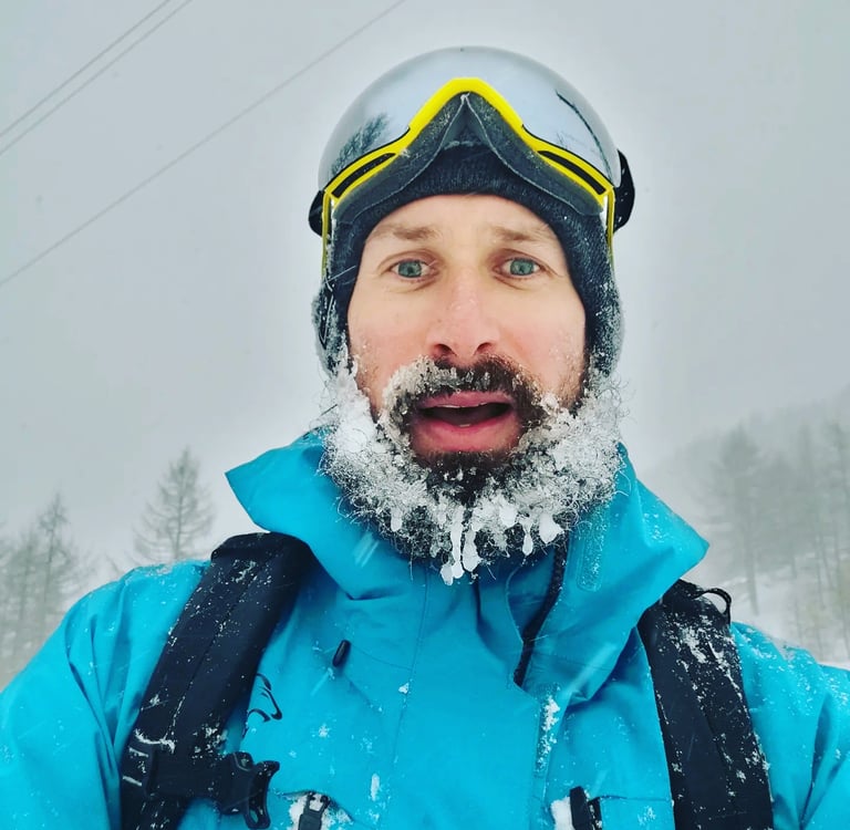 maestro di snowboard a sestriere