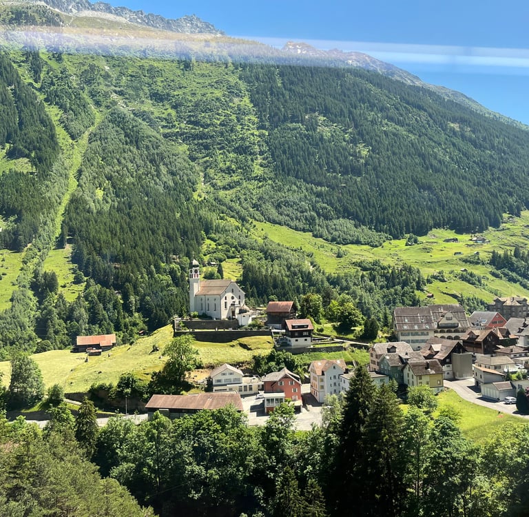 The church at Wassen