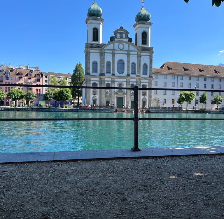 The Jesuit Church in Lucerne