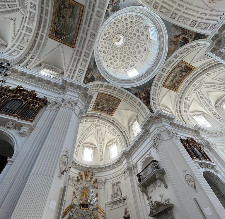 Inside Solothurn's Cathedral