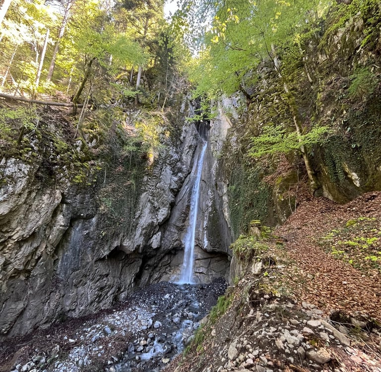 Erschwandenbachfall outside of Bönigen Switzerland