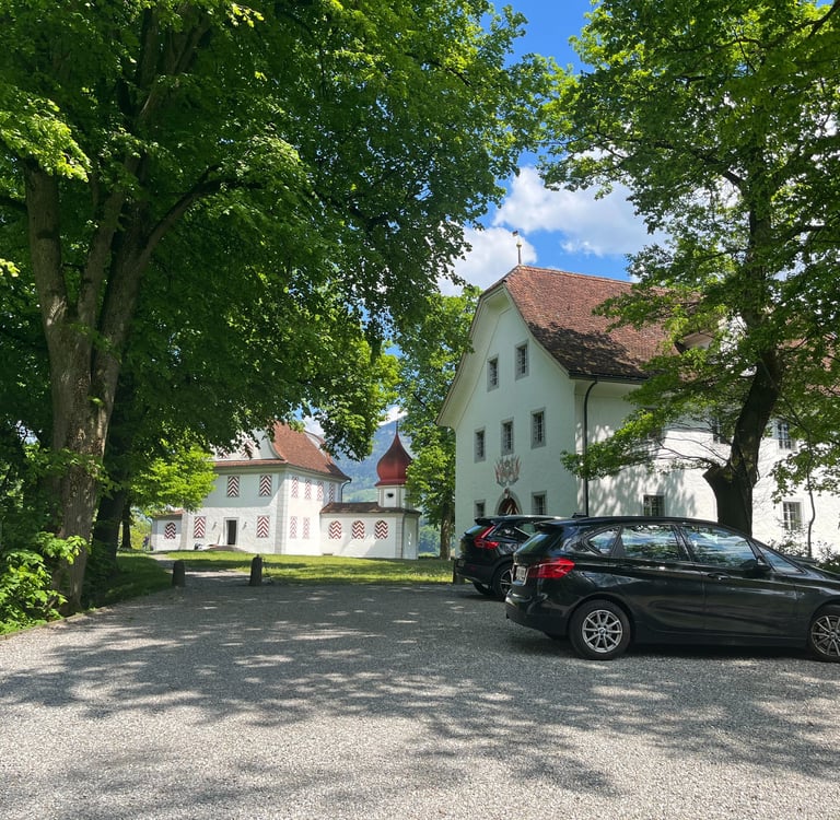 The armory at Landenberg in Sarnen Obwalden Switzerland