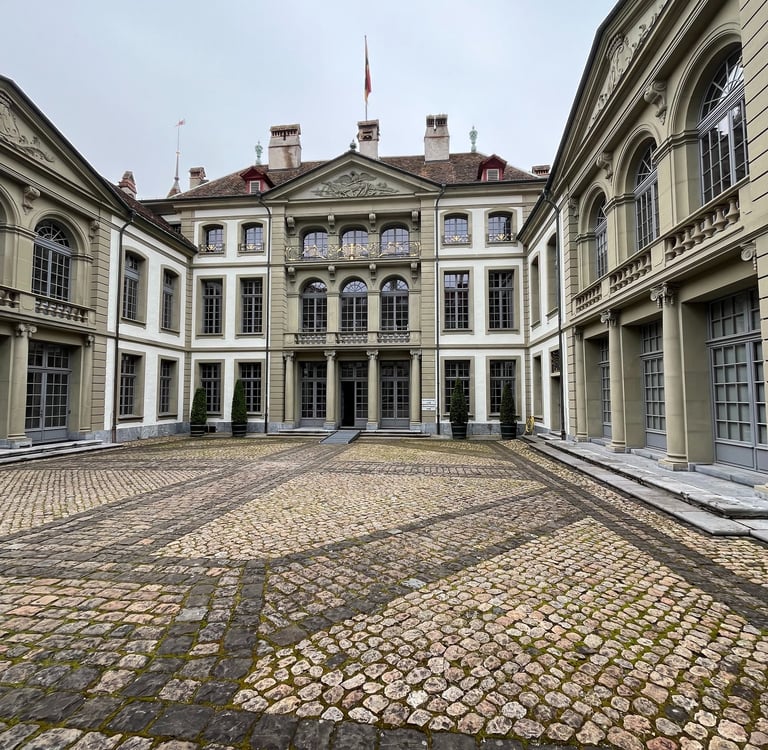 Erlacherhof, seat of the mayor of Bern