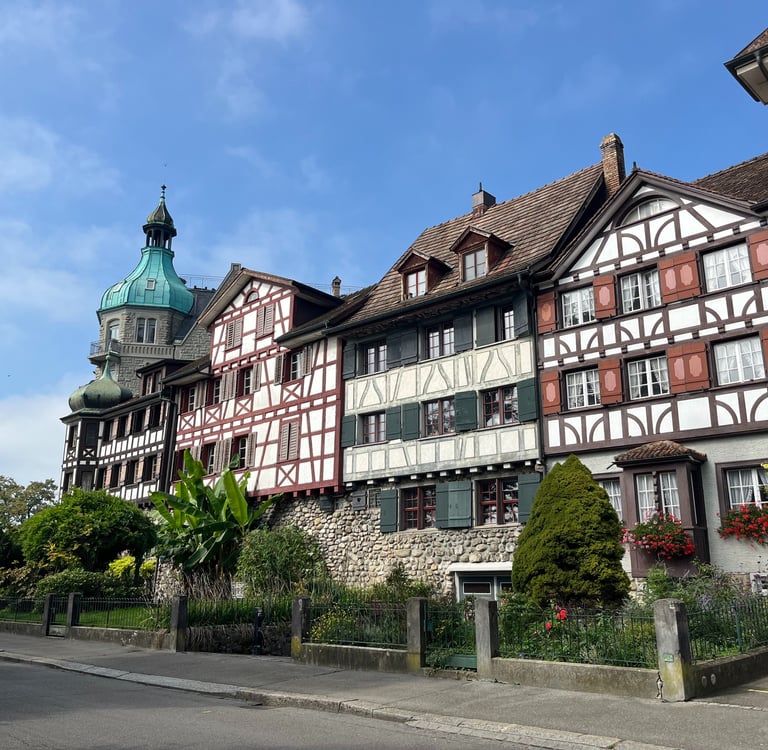Buildings in Arbon Switzerland