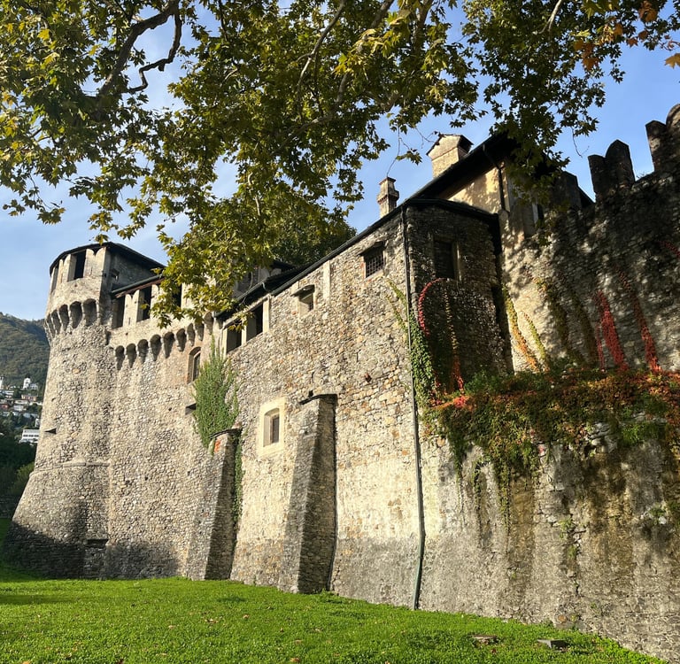 Visconteo Castle in Locarno