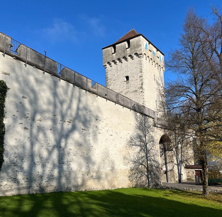 The Musegg, Lucerne's town wall