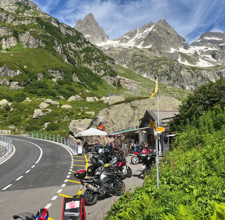 The restaurant at Sustenbrüggli
