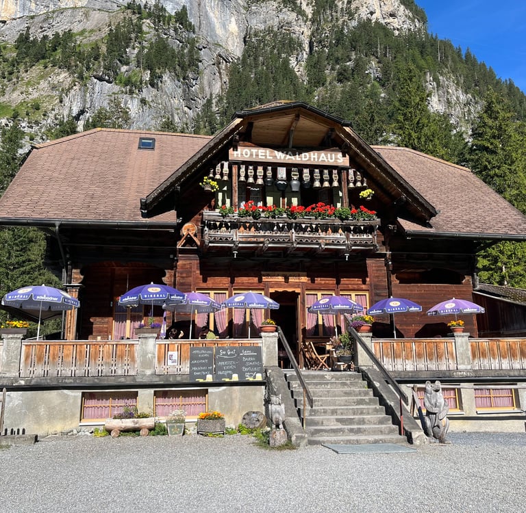 Hotel Waldhaus in the Lower Gasterntal